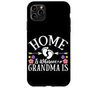 El Hogar Es Donde Está La Abuela Está Abuela Nietos Abuela Carcasa para iPhone 11 Pro MAX