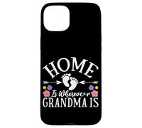 El Hogar Es Donde Está La Abuela Está Abuela Nietos Abuela Carcasa para iPhone 15 Plus