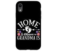 El Hogar Es Donde Está La Abuela Está Abuela Nietos Abuela Carcasa para iPhone XR
