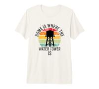 El hogar es Donde está la Torre del Agua, Gilbert Arizona Camiseta Premium