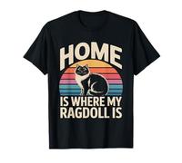 El hogar es Donde está mi Ragdoll Camiseta
