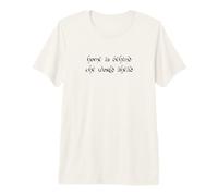 El hogar está detrás del Mundo por Delante | Nerdy High Fantasy Camiseta Premium