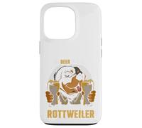 El Hombre Necesita Cerveza y Rottweiler | Dueño del Perro | Rottie Carcasa para iPhone 13 Pro