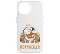 El Hombre Necesita Cerveza y Rottweiler | Dueño del Perro | Rottie Carcasa para iPhone 14