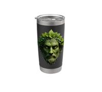 El hombre verde despierta Vaso térmico de acero inoxidable de doble pared