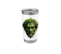 El hombre verde despierta Vaso térmico de acero inoxidable de doble pared