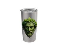El hombre verde despierta Vaso térmico de acero inoxidable de doble pared