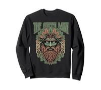 El Hombre Verde Hoja Barba Bosque Espíritu Celta Leyenda Sudadera