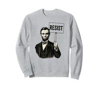 El honesto Abe dice resistirse - Protesta de Abraham Lincoln Sudadera