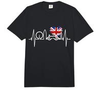 El Horizonte de Londres Latidos del corazón I Love London Comfort Colors Adult Heavyweight T-Shirt