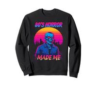 El Horror de los años 80 me Hizo Zombie Retro Vintage Sudadera