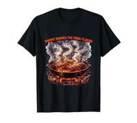 El Humo da Forma al diseño Final del Sabor Camiseta