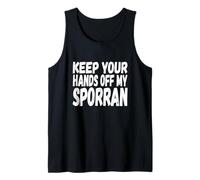 El Humor de la Gaita Escocesa Mantiene Las Manos Fuera de la Gaita de Sporran Camiseta sin Mangas