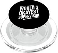 El Humor de Supervisor más Bueno del Mundo para el Jefe PopSockets PopGrip para MagSafe