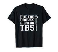 El humor divertido del béisbol vuelve a poner a los valientes en TBS Camiseta