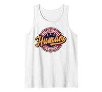 El Humor sarcástico Divertido Humano más Bueno del Mundo Camiseta sin Mangas