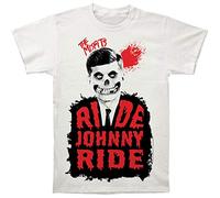 El Inadaptados Ride Johnny Ride Impresión Hombres Camiseta de algodón Camiseta - Blanco -