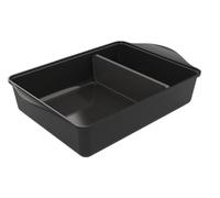 El increíble plato de horno ajustable (negro grafito)