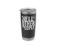 El infierno es otra gente Vaso térmico de acero inoxidable de doble pared