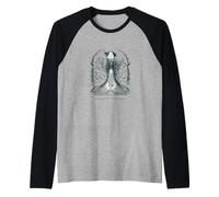El Infierno está vacío, Todos los Demonios están aquí - Shakespeare Quote Camiseta Manga Raglan