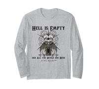 EL Infierno ESTÁ VACÍO Y Todos LOS DIABLOS ESTÁN AQUÍ Shakespeare Meme Manga Larga