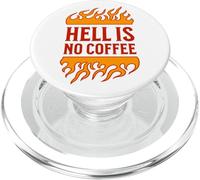 El Infierno no es café para los Adictos a la cafeína PopSockets PopGrip para MagSafe