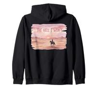 El Infierno Que no haré Western Cowgirl Desert Sudadera con Capucha