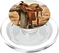 El Infierno Que no volveré a Cowboy Western Rodeo PopSockets PopGrip para MagSafe