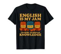 El inglés es mi divertido primer día de regreso a clases del profesor Camiseta