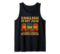 El inglés es mi divertido primer día de regreso a clases del profesor Camiseta sin Mangas