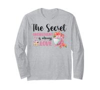 el ingrediente Secreto es: Siempre me Encanta Hornear árboles, Tarta de té Manga Larga