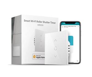El interruptor de persiana WiFi Meross funciona con Homekit, las persianas Alexa requieren neutral, temporizador y control por voz, compatible con Siri, Alexa, Google Assistant