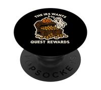 El IRS Quiere Mi Quest Rewards Halloween Divertido Mago Meme PopSockets PopGrip Adhesivo
