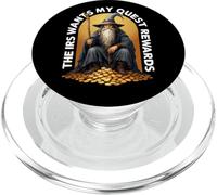 El IRS Quiere Mi Quest Rewards Halloween Divertido Mago Meme PopSockets PopGrip para MagSafe