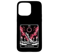 El jaque mate XIII Tarot Gótico Jugador de Ajedrez Carcasa para iPhone 15 Pro Max