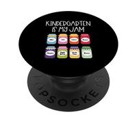 El jardín de Infantes es mi Maestro de jardín de Infantes Jam de Regreso a la Escuela PopSockets PopGrip Adhesivo
