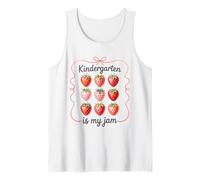 El jardín de Infantes es mi Mermelada de Fresa para Maestros niños preescolares Camiseta sin Mangas
