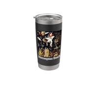 El jardín de las delicias terrenales Vaso térmico de acero inoxidable de doble pared
