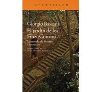 El jardín de los Finzi-Contini: La novela de Ferrara. Libro tercero: 296 (Narrativa del Acantilado)