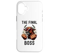 EL Jefe Final, Rock Bull, FANTICO DE LA Lucha, Jefe Final DE Rock Carcasa para iPhone 16 Plus