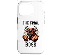 EL Jefe Final, Rock Bull, FANTICO DE LA Lucha, Jefe Final DE Rock Carcasa para iPhone 16 Pro