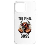 EL Jefe Final, Rock Bull, FANTICO DE LA Lucha, Jefe Final DE Rock Carcasa para iPhone 16 Pro MAX