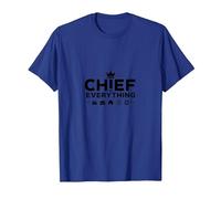 El Jefes Jefes Jefe de Todo - Jefe Liderazgo Humor Camiseta, Hombre, Azul Real, XL