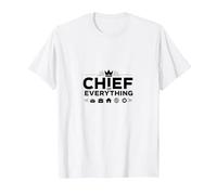 El Jefes Jefes Jefe de Todo - Jefe Liderazgo Humor Camiseta, Hombre, Blanco, S