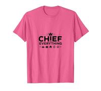 El Jefes Jefes Jefe de Todo - Jefe Liderazgo Humor Camiseta, Hombre, Rosa Jaspeado, XL