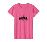 El Jefes Jefes Jefe de Todo - Jefe Liderazgo Humor Camiseta, Mujer, Rosa Jaspeado, L