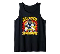 El Jiu-Jitsu Es Mi Superpoder: BJJ Gorilla Power Camiseta sin Mangas