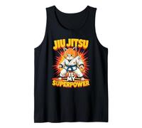 El Jiu-Jitsu Es Mi Superpoder: Un Gato Adorable Que Practica Camiseta sin Mangas