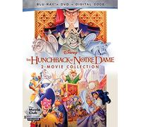 El jorobado de Notre Dame I (1996) y II (2002). Colección de 2 películas. Exclusivo de Disney [Blu Ray 2021 + DVD + código digital]. Manga.