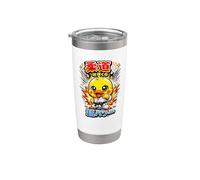 El Judo Es Mi Superpoder: Un Simpático Pato Japonés Que Vaso térmico de acero inoxidable de doble pared